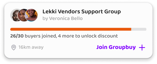 groups under single groupbuy